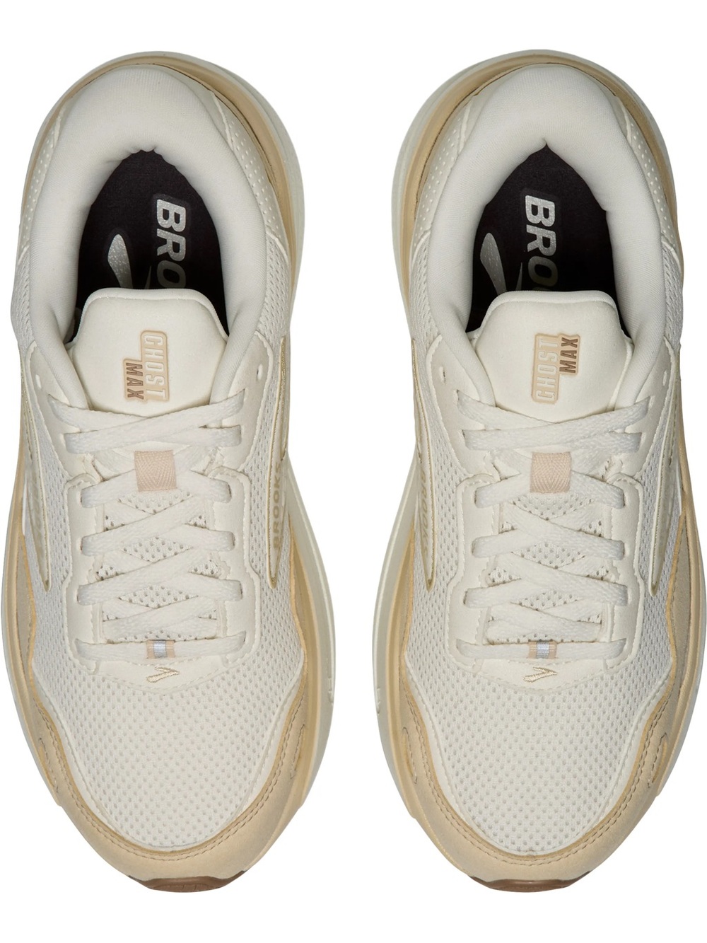 Brooks Ghost Max cream & beige sneaker! - Picture 3 of 6